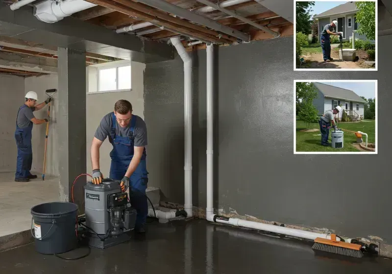 Basement Waterproofing and Flood Prevention process in La Grange, KY